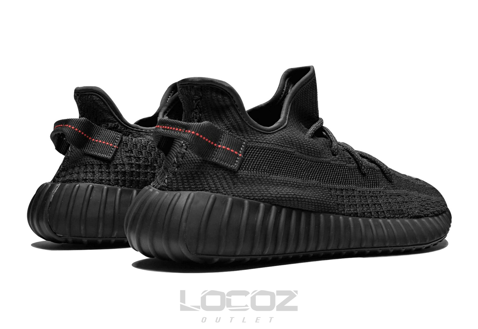 Static black store yeezy reflective