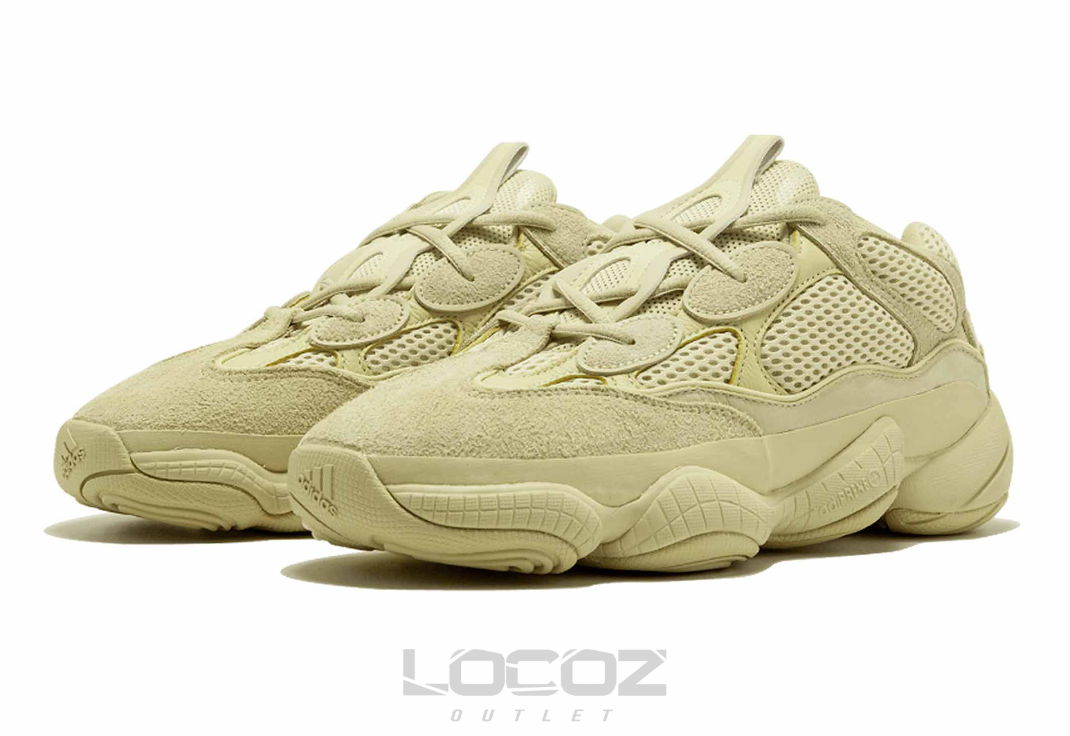 Adidas yeezy 500 store gialle fluo